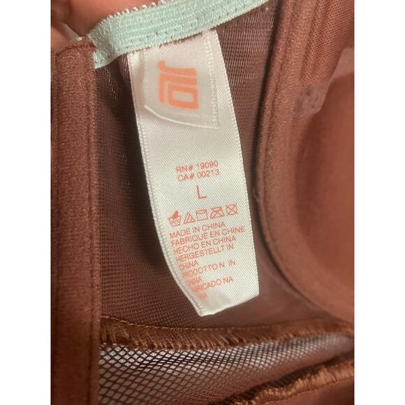 J. Lo Large Bustier, Corset, Brown, Padded, Underwire, Hook Eye, Adjustable - Picture 3 of 7